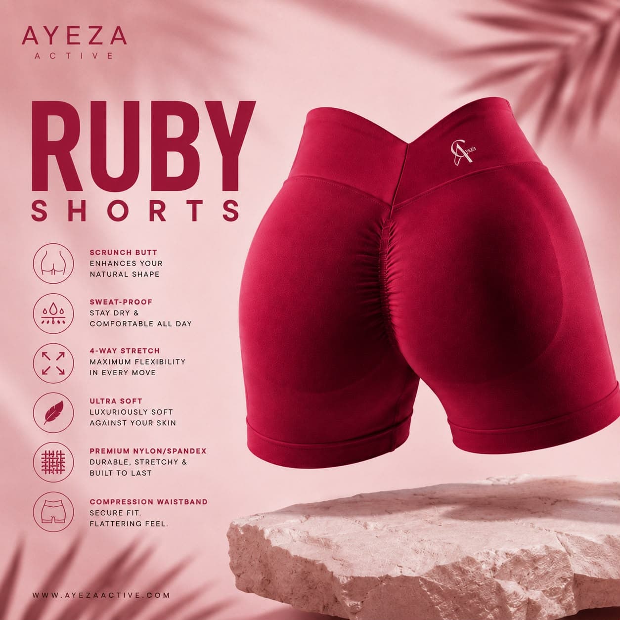 Ruby Shorts – Sculpt & Support